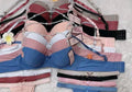 BLS Luxe Rosewood Bra & Thong Set - Beaded Straps & Padded Cups