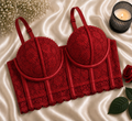 Floral Lace Bra Set